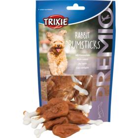 TRIXIE PREMIO RABBIT DRUMSTICKS 100 GR 6 ST TRIXIE PREMIO RABBIT DRUMSTICKS 100 GR 6 ST