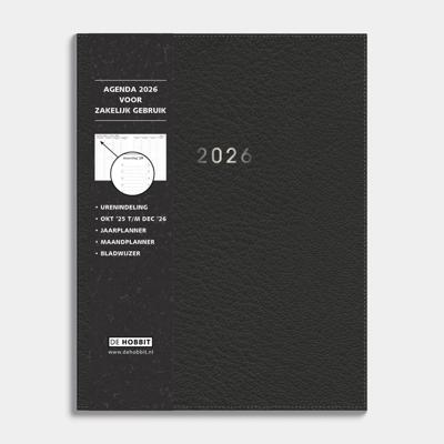Medium Zakenagenda 2026 Zwart Medium Zakenagenda 2026 Zwart