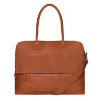 MyK Bag Focus Schoudertas / Handtas 15'' Caramel - thumbnail