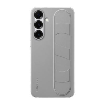 Samsung Galaxy S25 Plus Standing Grip Case Telefoonhoesje Grijs - thumbnail