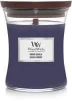 WoodWick hinoki dahlia medium candle - thumbnail