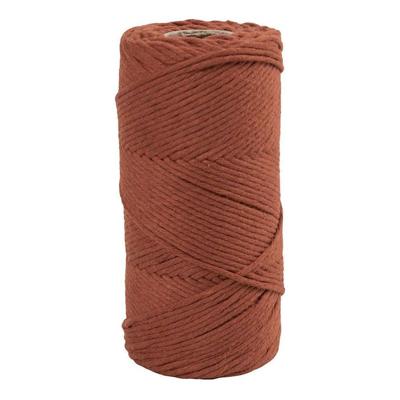 Creativ Company Macrame koord - burnt orange, 198m