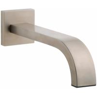 Wiesbaden Baduitloop - Vierkant - 22cm - 1/2inch - Geborsteld Staal - thumbnail