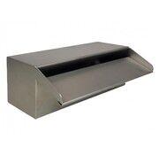 Aquaking RVS Waterval 30cm - Eenvoudig te Installeren & LED-Ready voor Tuinvijvers - thumbnail