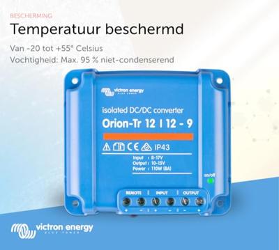 Victron Energy Orion-Tr 12/12-9A DC/DC-converter 12 V/DC - 12 V/DC/12.5 A 120 W