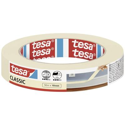tesa Classic 52803-00000-01 Schilderstape Wit (l x b) 50 m x 19 mm 1 stuk(s) tesa Classic 52803-00000-01 Schilderstape Wit (l x b) 50 m x 19 mm 1 stuk(s)
