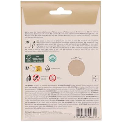 Folieballon Cijfer 9 Starlight Gold (86cm)