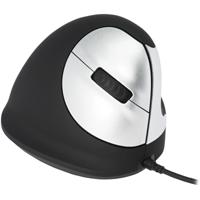 R-Go Tools Ergonomische muis R-Go HE Break met pauzesoftware, medium (handlengte 165-185mm), rechtshandig, bedraad, zwart - thumbnail