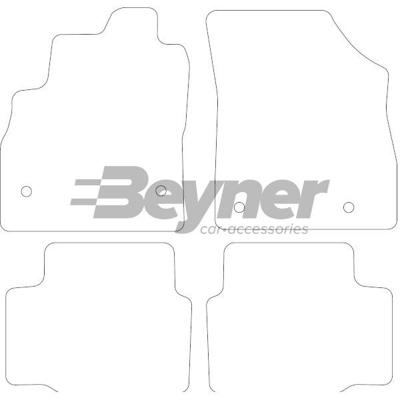 Automatten passend voor Opel Astra K 2015- 4-delig BL1560664 Automatten passend voor Opel Astra K 2015- 4-delig BL1560664