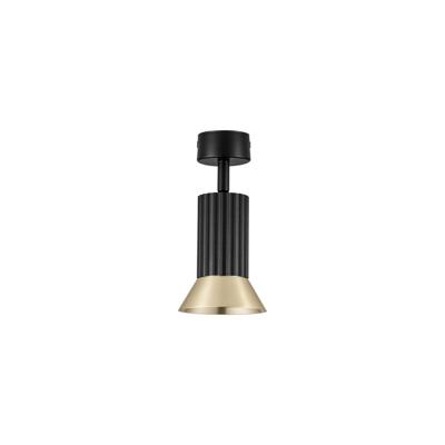 Lyora PlafondspotLuvia richtbaar zwart met goud - 9011440