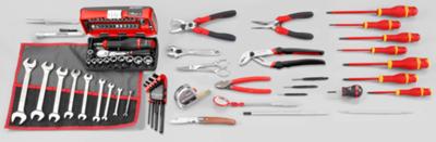 Facom 80-dlg. Elektromech. Gereedschapsset - CM.EM40A Facom 80-dlg. Elektromech. Gereedschapsset - CM.EM40A