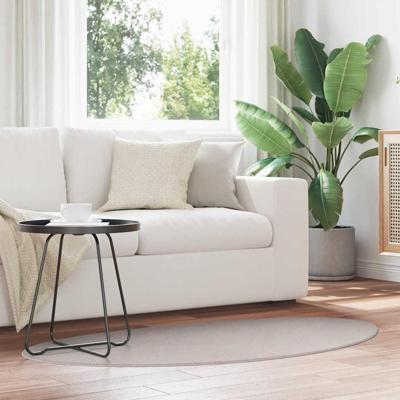 Tapijt HUARTE Zand 80 x 150 cm Polyester