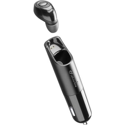 Cellularline Mobiele headset Monaural In Ear Zwart Wireless - Mobile Headsets (Wireless, In-Ear, Monaural, Intraaural, Zwart)