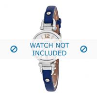 Horlogeband Fossil ES4001 Leder Blauw 8mm - thumbnail