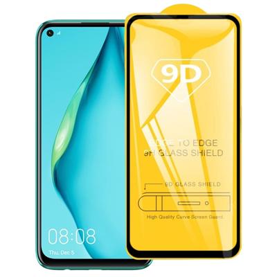 Voor Huawei P40 Lite 9D Full Glue Full Screen Tempered Glass Film