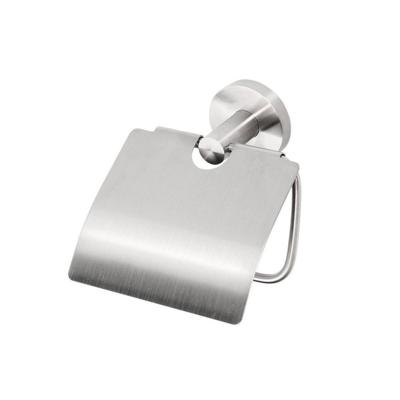 Toiletrolhouder Sapho X-Steel 13.5x16 cm met Klep Geborsteld RVS Toiletrolhouder Sapho X-Steel 13.5x16 cm met Klep Geborsteld RVS