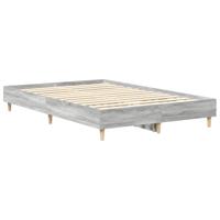 Bedframe zonder matras 140x190 cm spaanplaat grijs sonoma - thumbnail