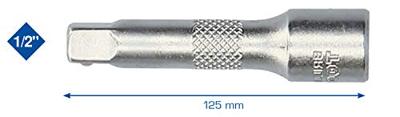 Brilliant Tools BT022908 BT022908 Dopsleutelverlenging Aandrijving 1/2 (12.5 mm) 125 mm 1 stuk(s) - thumbnail