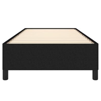Bedframe zonder matras 80x200 cm stof zwart