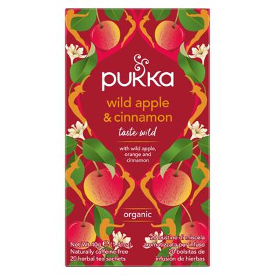 Pukka thee bio, Wild Apple - Cinnamon, pak van 20 stuks - thumbnail