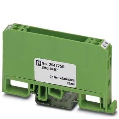 Phoenix Contact EMG 10-B2 DIN-rail-behuizing Kunststof Groen 10 stuk(s)