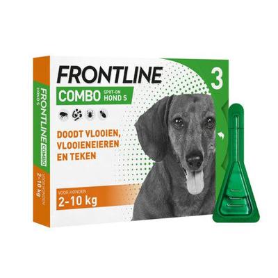 Frontline Combo Spot On hond S / 2-10 kg 3 pipetten