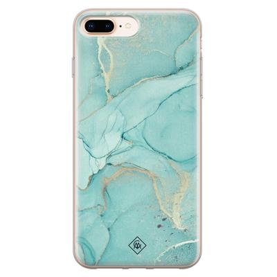 iPhone 8 Plus/7 Plus siliconen hoesje - Touch of mint iPhone 8 Plus/7 Plus siliconen hoesje - Touch of mint