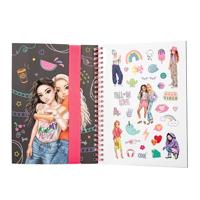 TOPModel neon Doodle kleurboek met neon stiften - thumbnail
