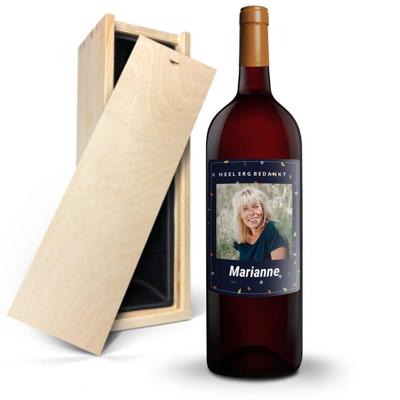 Wijn met bedrukt etiket - Salentein - Malbec (Magnum) Wijn met bedrukt etiket - Salentein - Malbec (Magnum)