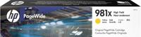 HP 981X originele gele high-capacity PageWide cartridge - thumbnail