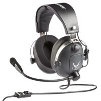 Thrustmaster T.Flight U.S. Air Force Edition-DTS Over Ear headset Kabel Stereo Grijs Headset, Volumeregeling, Microfoon uitschakelbaar (mute) Gamen - thumbnail