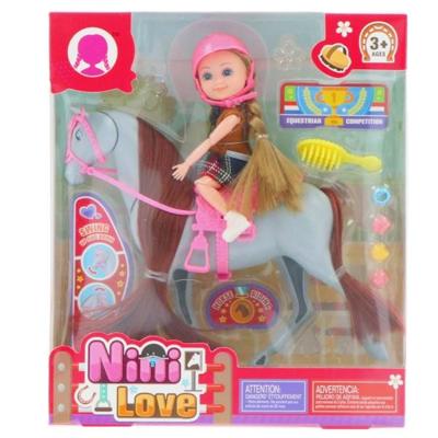 Pop Set Met Paard Groot Pop Set Met Paard Groot