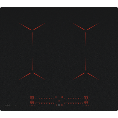 AEG 6000 Pure Bridge - inductiekookplaat, SaphirMatt® Pure, 60 cm PI6000S60