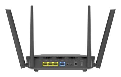 ASUS RT-AX52 Pro AX3000 Dual Band WiFi 6 Router (Instant Guard, kinderbeveiliging, geïntegreerde VPN, AiMesh, 3.000 Mbps)