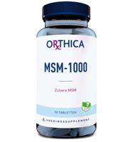 Orthica MSM-1000 90Tabletten - thumbnail