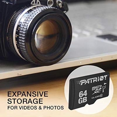 Patriot LX Series microSDXC 64 GB geheugenkaart - thumbnail