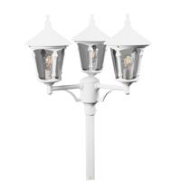 Buitenverlichting lantaarnpaal Virgo 54 cm 3-lichts wit 573-250 - thumbnail