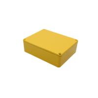 Hammond Electronics 1590BB2YL Universele behuizing 119 x 94 x 38 Aluminium spuitgietwerk Geel 1 stuk(s) - thumbnail
