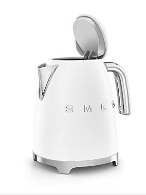 Smeg KLF03WHMEU jaren &apos;50 waterkoker, mat wit - thumbnail