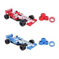 2-Play formule raceauto met extra banden pull back - thumbnail