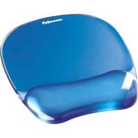 Fellowes Crystals Gel muismat met polssteun, blauw - thumbnail