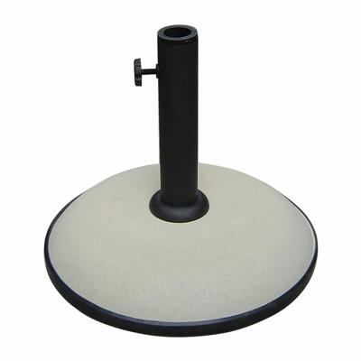 Marbueno Parasol Rond Beton 36x29,5 cm 11KG Wit Tuin, Zwembad en Terras 10445