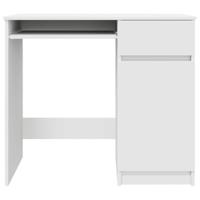 Bureau 86x49x76 cm spaanplaat wit - thumbnail