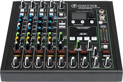 Mackie Onyx8 8-kanaals mengpaneel met USB-interface Mackie Onyx8 8-kanaals mengpaneel met USB-interface