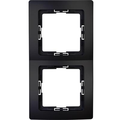 KOPP Paris HK05 Afdekraam 2-voudig Mat Zwart - Stijlvol en Duurzaam