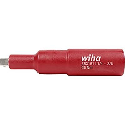 Wiha 283191 Vierkant-adapter geïsoleerd 3/8" voor 1/4" dopsleutel - 44355