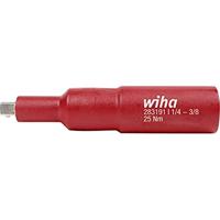 Wiha 283191 Vierkant-adapter geïsoleerd 3/8" voor 1/4" dopsleutel - 44355 - thumbnail