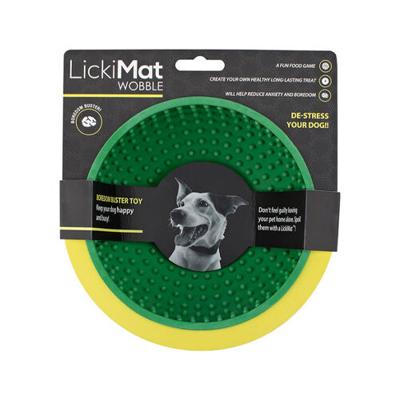 Voerbak voor honden Lickimat Groen Rubber Modern 600 ml