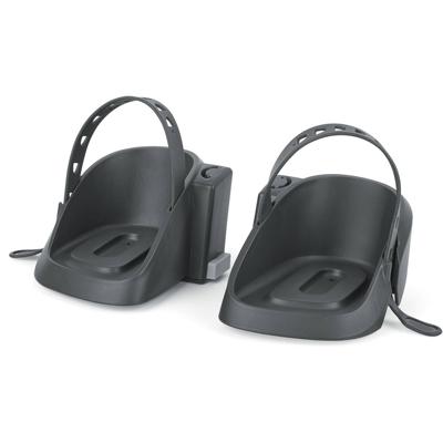 Bobike Voetbakset met veiligheidsgespen one mini - zwart