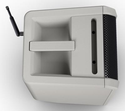 LD Systems ANNY 8 HHD B6 G Urban Grey met handheld 655-679 MHz